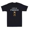 Feeling French Funny Guillotine Graphic Humor Saying Jokes Vintage Unisexs Tshirt