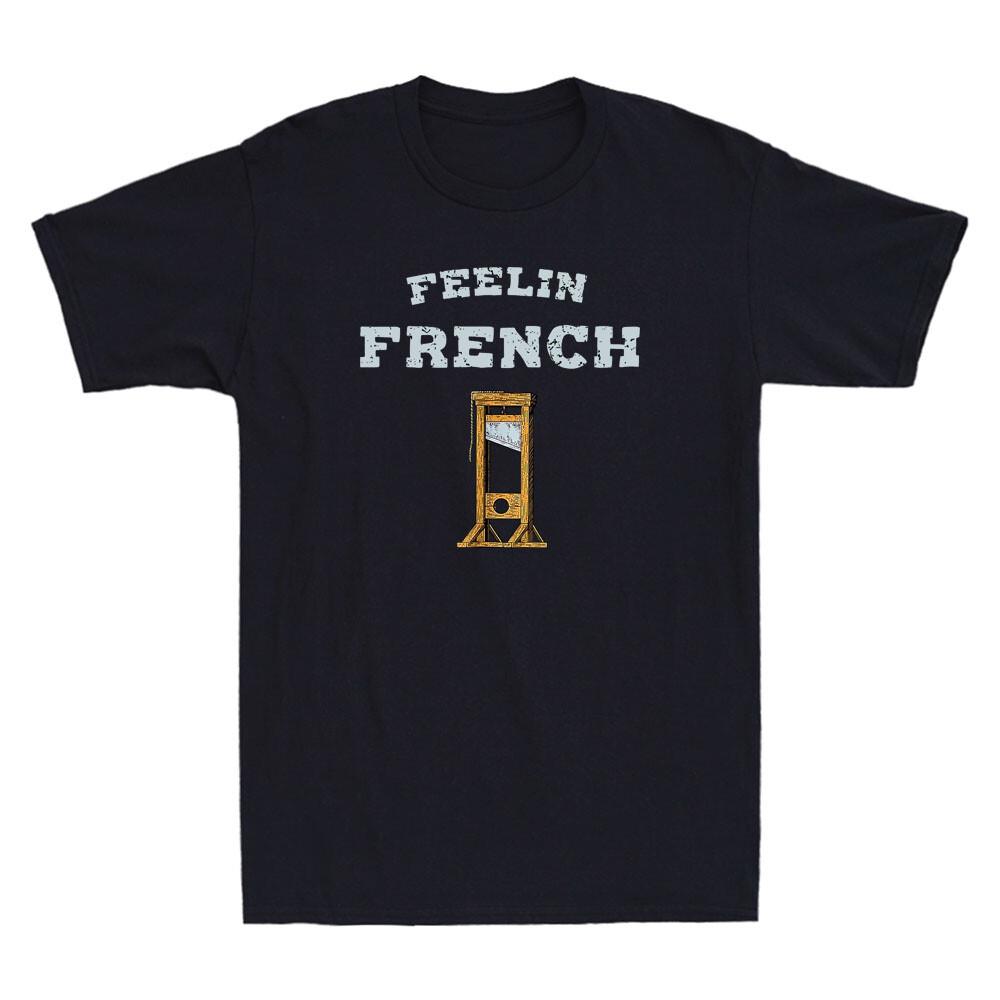 Feelin French Guillotine Graphic T-shirt