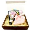 [Kose Precious Garden Hand Cream, Imabari Towel Handkerchief, and Nemune Bath Salts Set] Made In Japan. A Thoughtful and Cute Gift for Transfers, Relo