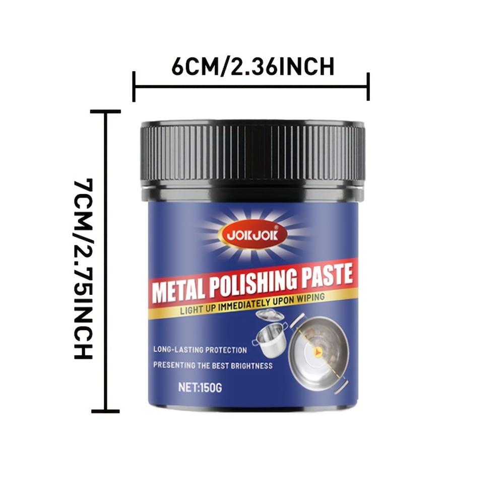 

Miracle Polishing Paste | Multi-Purpose Metal Polish for Stoves, Range Hoods, Cookware & Sinks | Restores Shine, Lasts Protectio