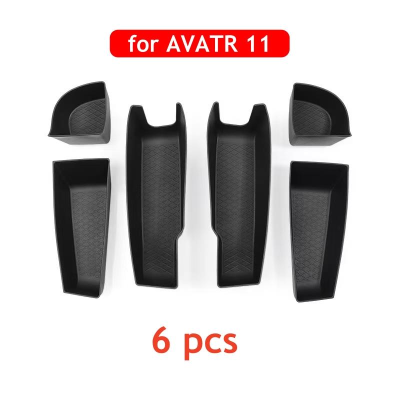For AVATR 11 2026 2025 2024 Car Door Gate Slot Storage Box Organizer Interior Accessories