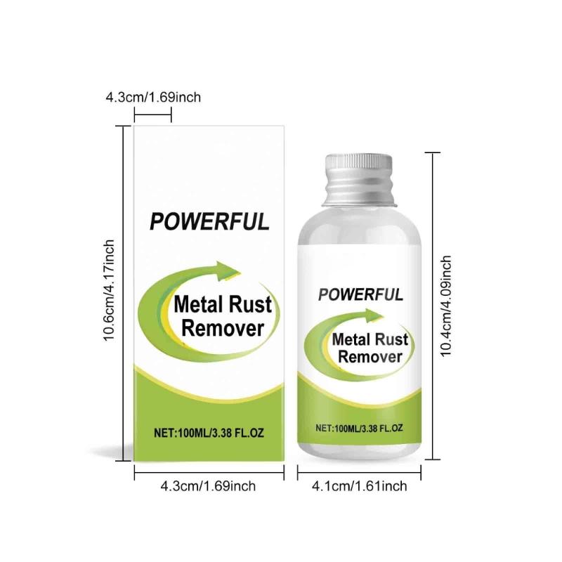 Rust Remover Sprayer,Upgrade Rust Remover for Metal, Car Scratch Remover, Iron Stain Cleaner Rust Dissolver