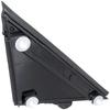 Exterior Mirror Molding Triangle Panel Left Right 735455792 Auto Accessory for 2007-Up Vehicle Car Parts for Fiat 500