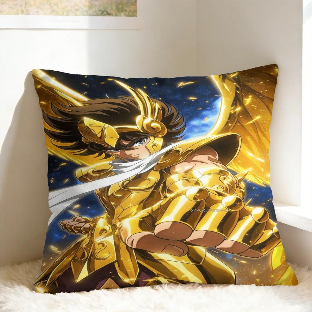 Pillow Cover The Knights Saint Seiya Morden Pillow Case For Living Room Sofa Pillowcases