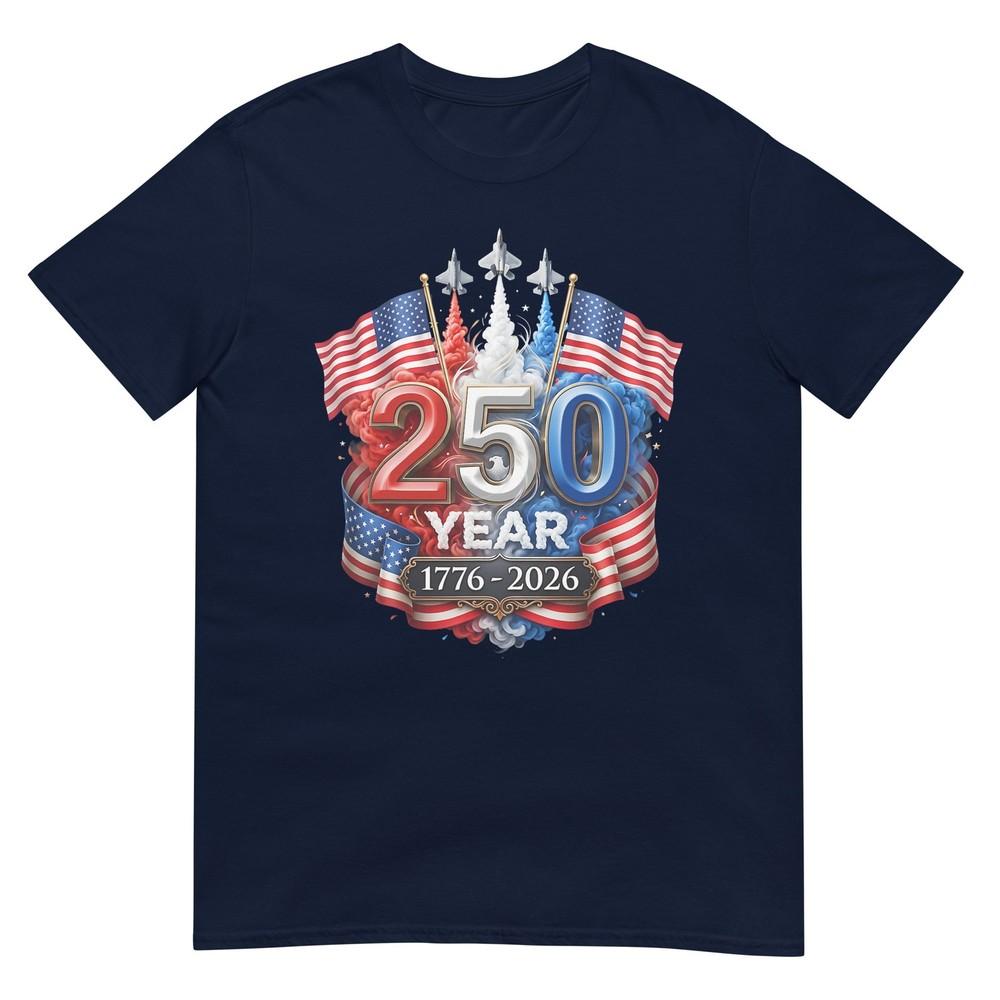 250 Years American 250th Anniversary Patriotic Usa 4th July TShirt S