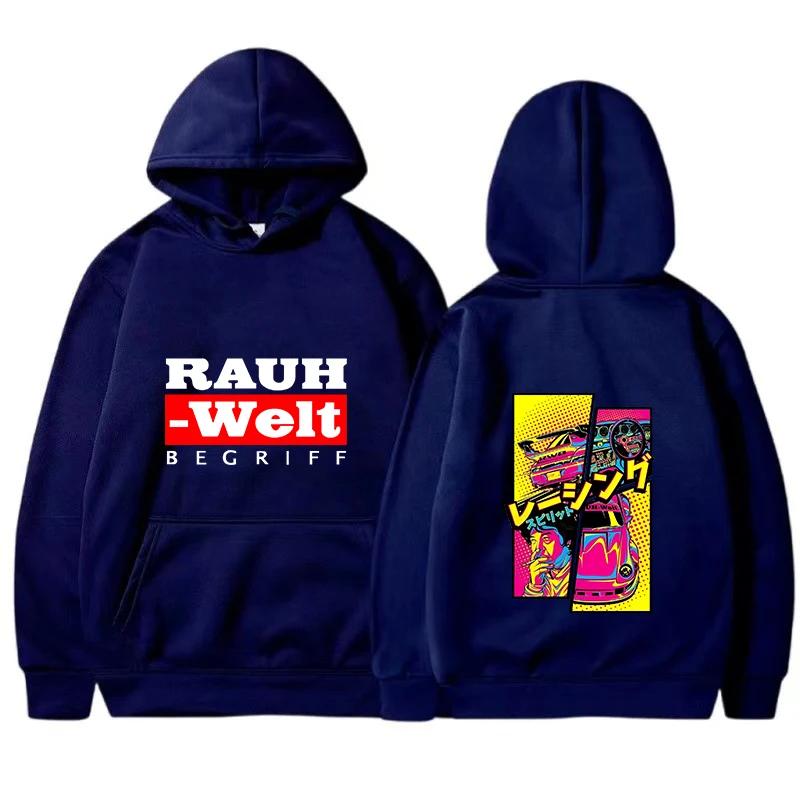

New Back Retro Turbo RWB 993 Hoodie Men s Hip Hop Street Boy Casual Tops Harajuku Drive Sport Car Fashion White Sweatshirt 3XL
