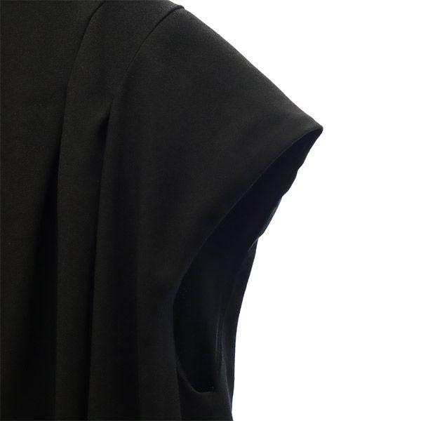 ENFOLD Short Sleeve French Sleeve One Piece 38 Black Women Used