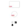 No Bubble Protective Layer for Miniature Cameras Optimized Perspicuity and Easy Installation
