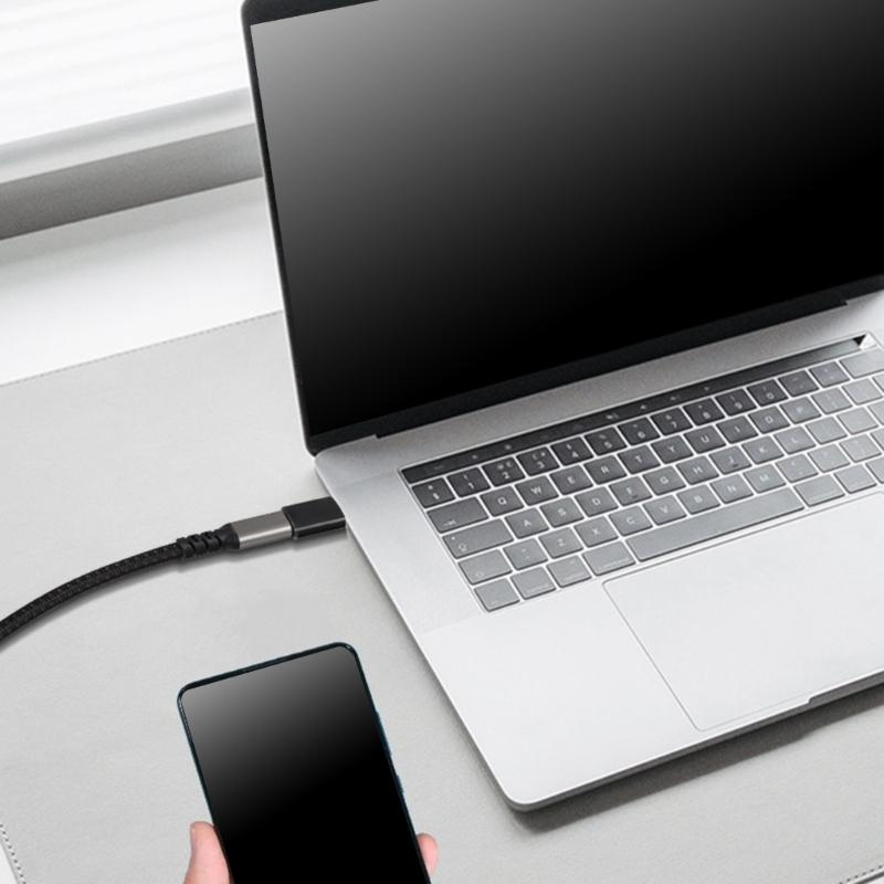 USB3.2 Male To Type C Female Converter, Fast Charging & Synchronization Support, Notebook, Smartphone, Tablet Connection