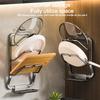 Punch-Free Pot Lid Storage Rack Wall Hanging Kitchen Storage Rack Pot Lid Holder  for Kitchen