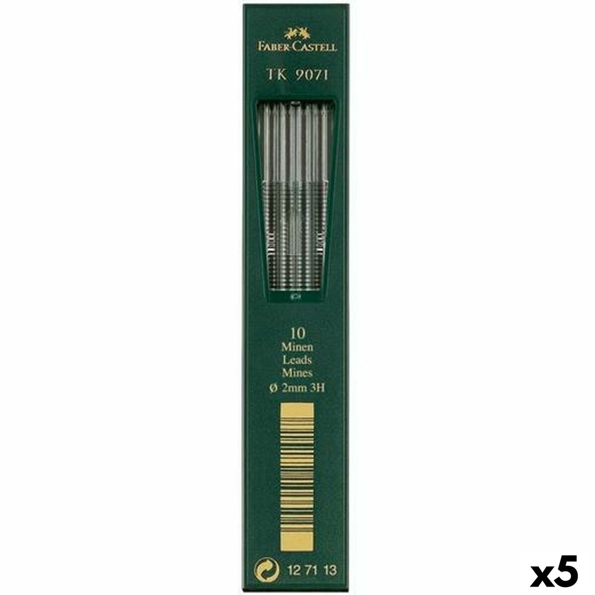 

Свинцовый стержень Faber-Castell 2 мм 5 шт. TU прозрачный