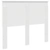 Headboard White 100 cm Engineered Wood