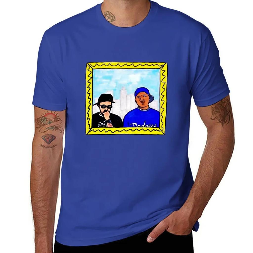 Nieuwe Mensen Onder De Trap Met Vriendelijke Groeten De P Hip Hop Rap Underground T-shirt kawaii kleding grappig t-shirt heren vintage t-shirts