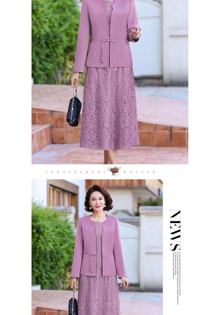 2026 Spring & Autumn Mother-in-Law Formal Wedding Dress Suit Skirt