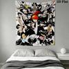Bleach Wall Tapestry Aesthetic Wall Hanging Printed Fabric Blanket Decorative Tapestries for Bedroom Living Room Home Decor