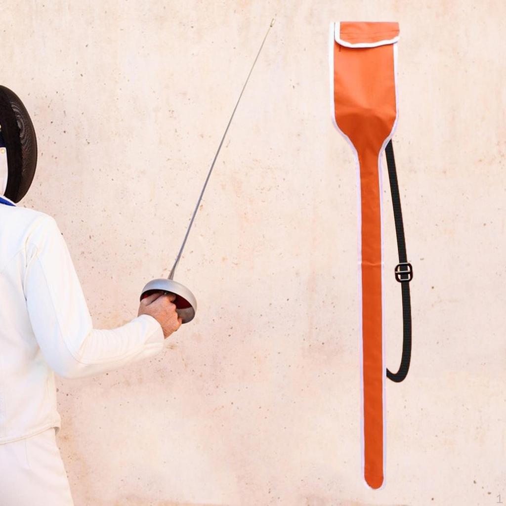 Adult Fencing Sword Bag Sling Gift for Fencer Waterproof Foil, Saber and Epee