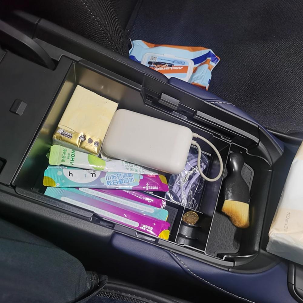 Car Central Armrest Storage Box for Mazda CX-30 Cx30 2020-2024 Center Console Organizer Holder Tray Containers Accessories