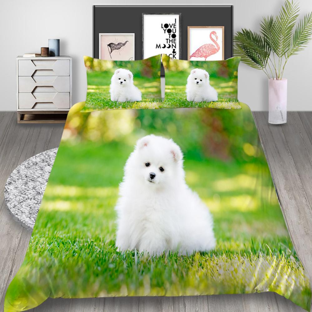 3D Digital Printed Animal Series Bedding Set, Bedroom Duvet Cover, Pillowcase, Single/double Bed AU King Full Size Bedding, Home Decoration