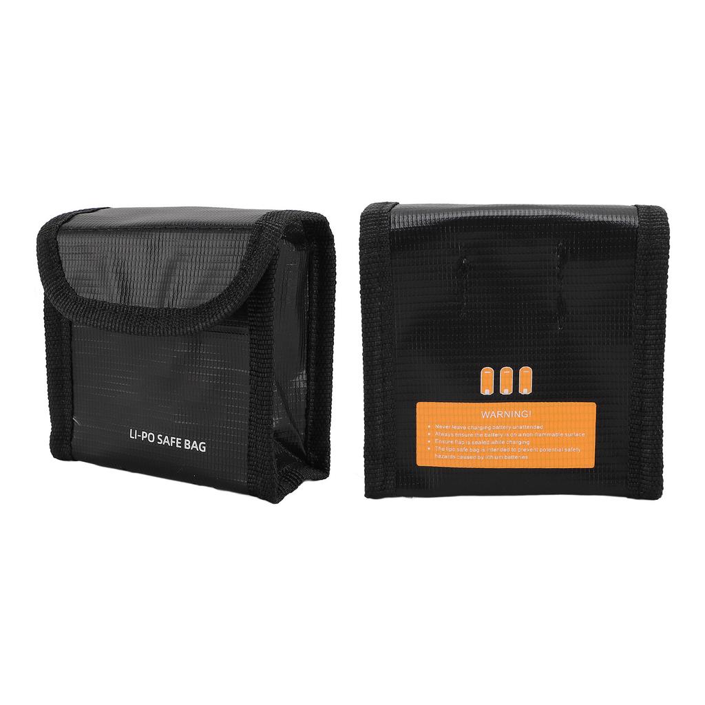 Säker väska för drönarbatterier för NEO Explosionssäker Brandskyddad Li-jonbatterilagring Skyddsfodral Rymmer 3 batterier