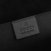Gucci Vintage Logo Stripe Web Leather Logo Canvas And Leather Camera Bag Men Shoulder Bag Black Gray 574886-K5RLN-1095