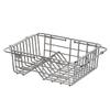 Shuaishi 304 Stainless Steel Kitchen Sink Dish Drain Rack & Basket