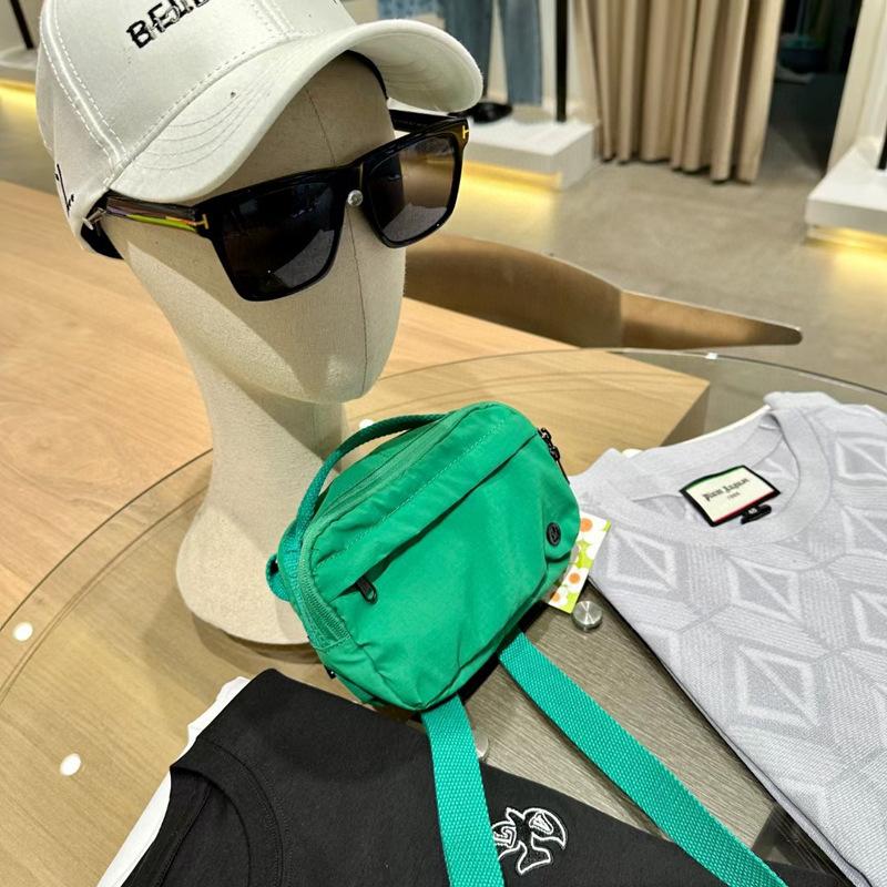 Macaron Small Square Bag Waterproof Lightweight Chest Bag Casual All-match Small Bag Single Shoulder Crossbody Phone Bag Portable