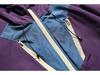 CROWD CITY Men's Spring/Autumn Color Block Teflon Windbreaker Y410
