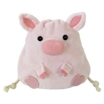 BESTEVER Mild Tier Kordelzugbeutel Schwein 52019