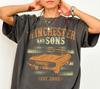 Winchester & Sons Shirt - Dean Winchester Tshirt,Crowley,Castiel,Supernatural Merch