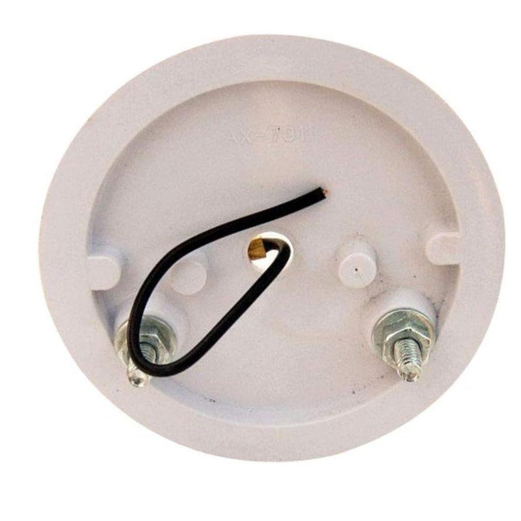 2-Pack Universal Round Amber LED Tail & Indicator Lights | 24V Trailer Turn Signal Lamps for RV, Truck, Tractor, Hinomoto, Kubota, Iseki, Yanmar