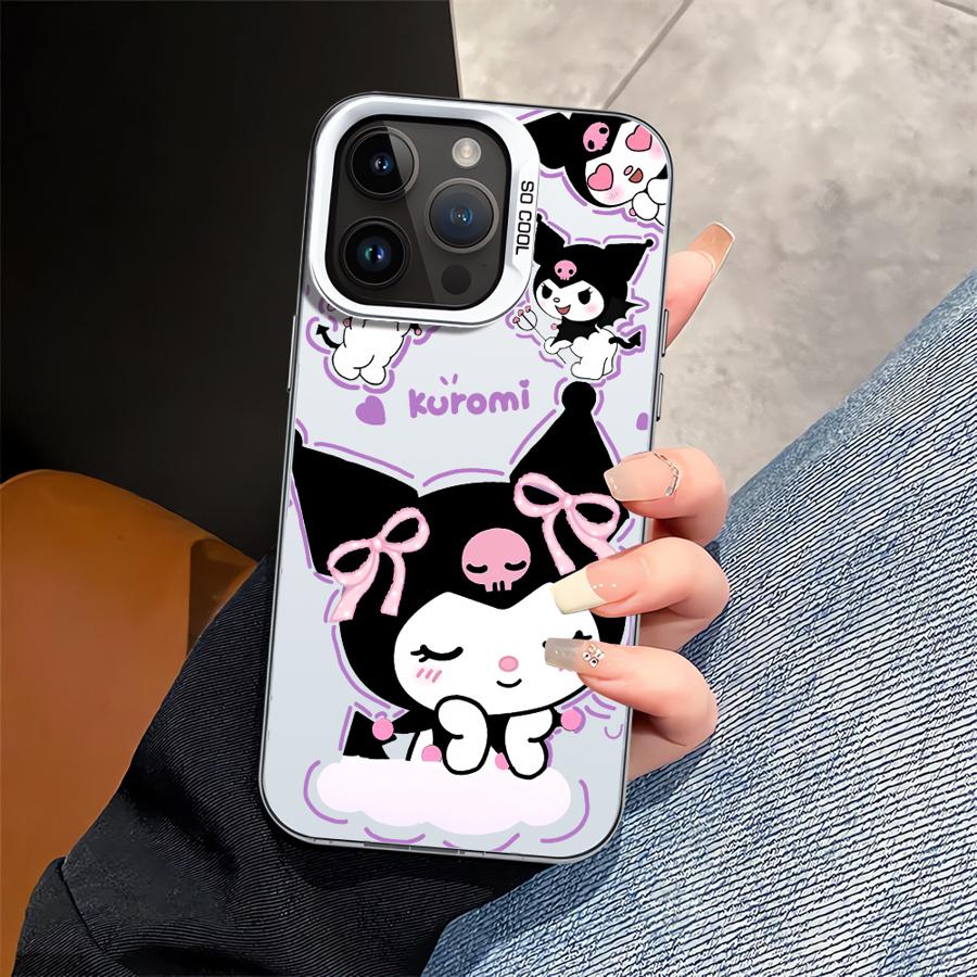 

Phone Cover Case for iPhone 17 Pro Max 16 11 12 Pro 14 Plus 13 Air 15 Cute Kuromi iPhone17 Pro