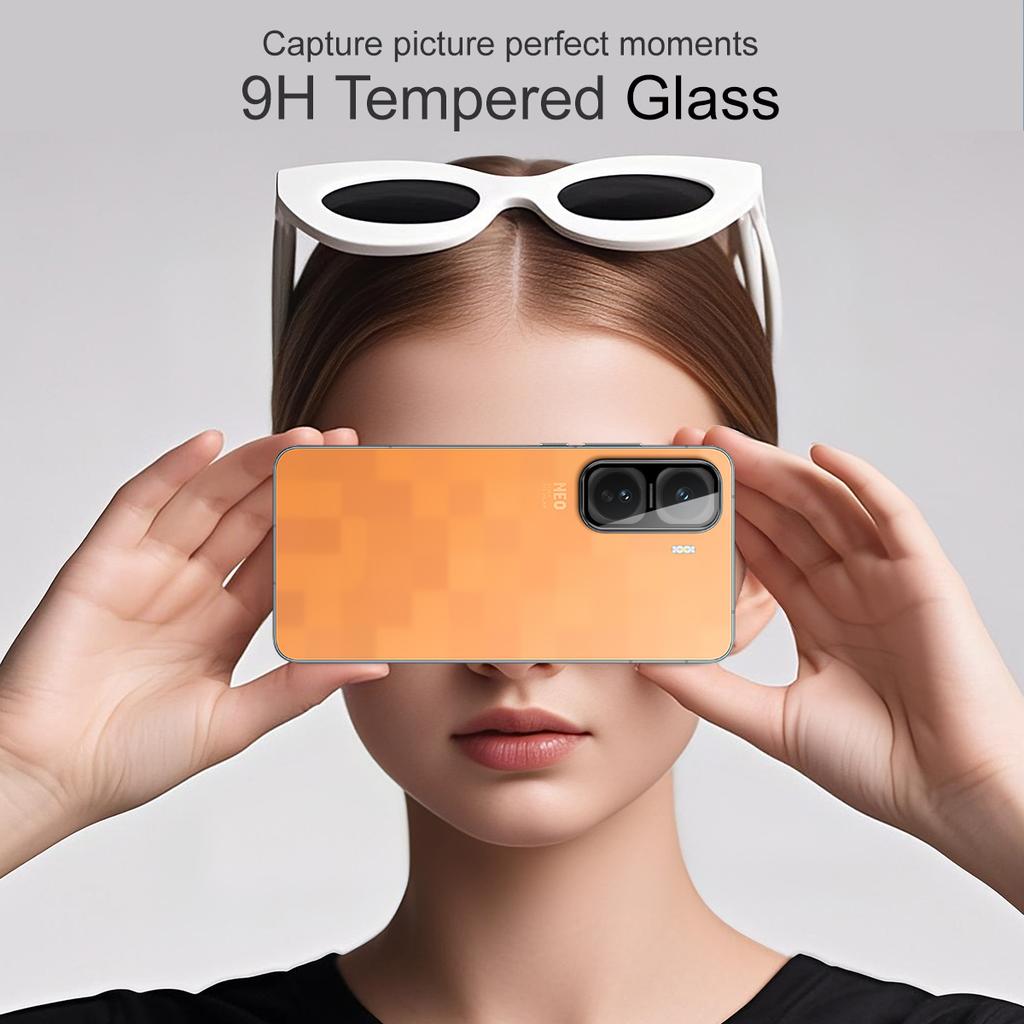 Für iQOO Neo11 5G Glas IMAK High Definition Glaslinsenfolie Schwarze Version