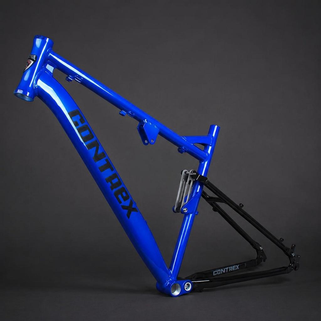 Viergelenker Fahrradrahmen Stoßdämpfend 4-Link Cycle Frame Sportausrüstung 148mm 148mm Nabenabstand Vom Bürgersteig-Straßenbereit