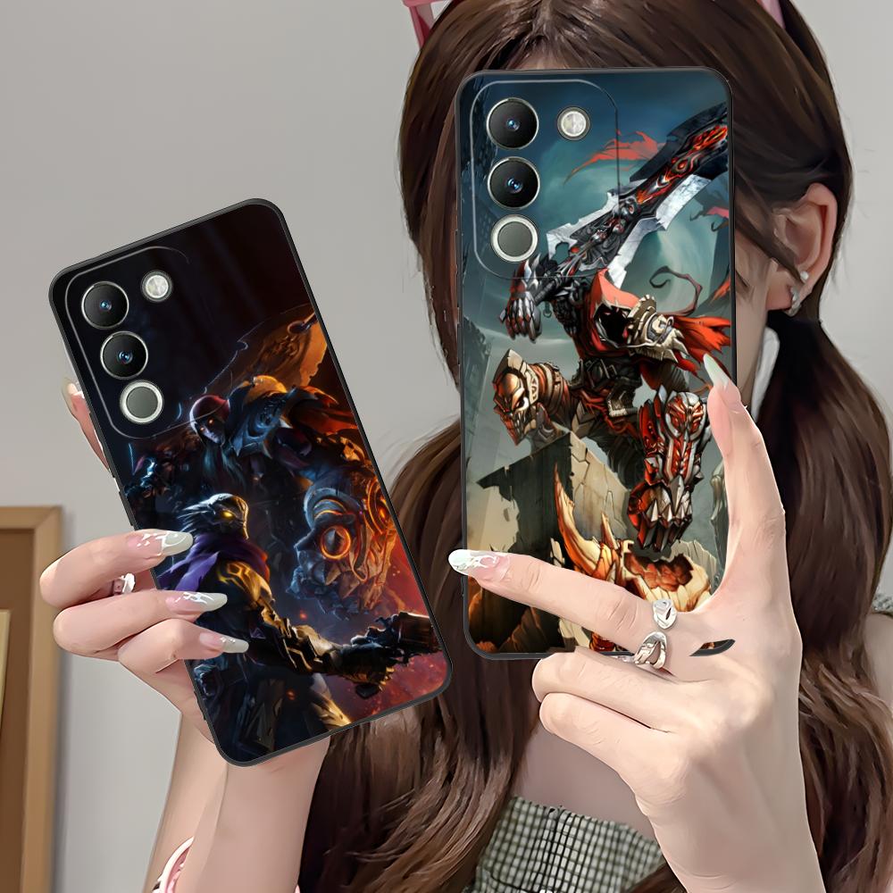 Spiel Darksiders Handyhülle für VIVO Y77 76 75 74 73 72 58 56 55 51 50 38 36 Y19 Y18 Y03 Y01 5G Bunte Druckabdeckung