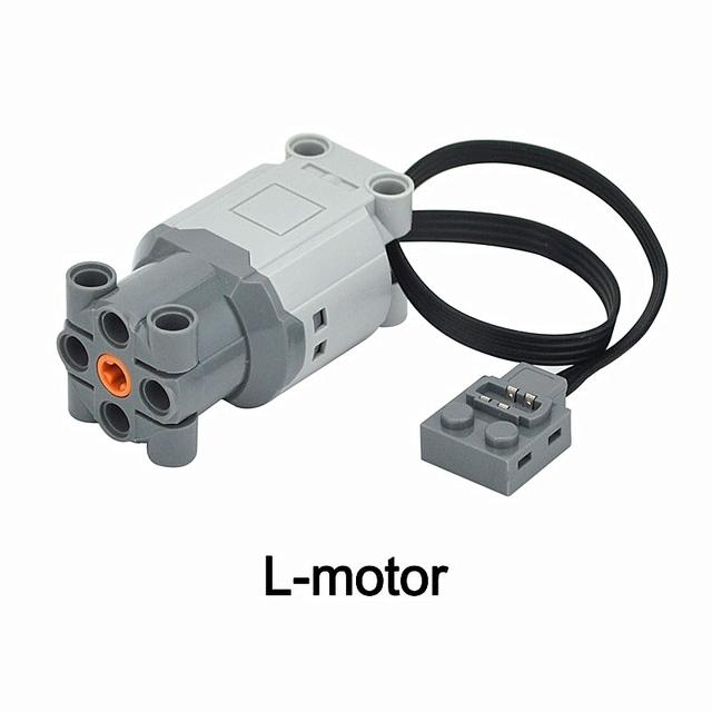Power Functions Baustein Technische Motorteile Multi PF Werkzeug Kompatibel 8293 8883 Auto Zug M L XL Servomotor Steine Spielzeug