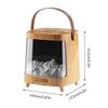 Fire Humidifier 7-Color Light Flame Air Humidifier Smart Ultra-Quiet 200ml Aromatherapy Machine With Timer For Bedroom Desktop