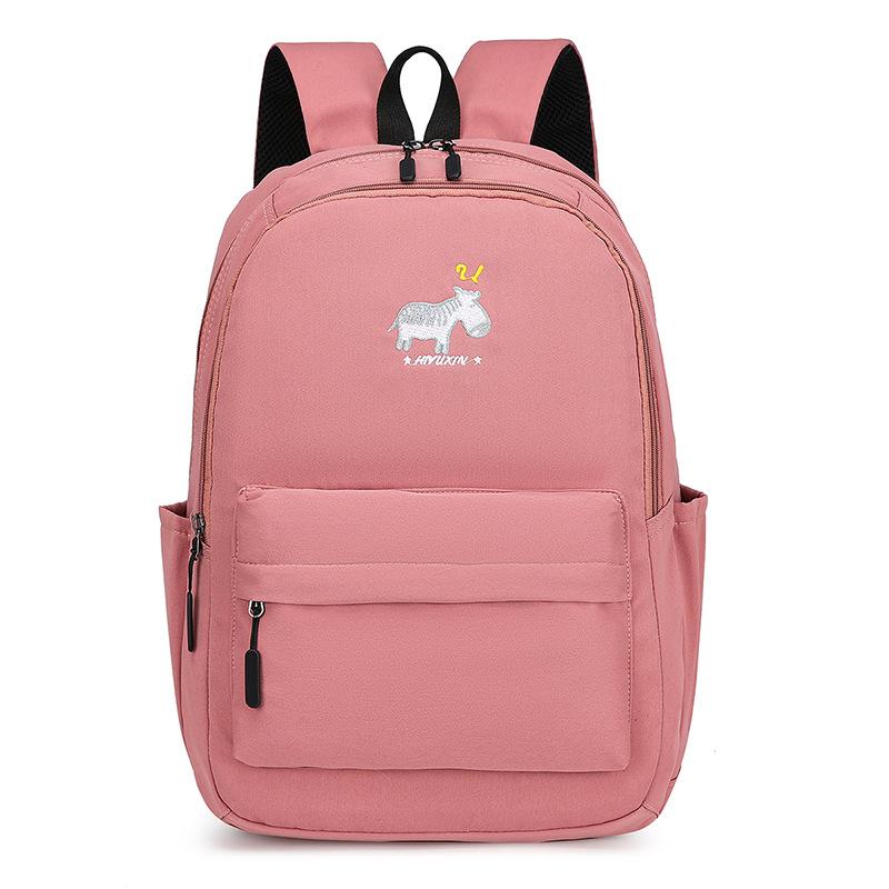 New free backpack cross-border student schoolbag large capacity Japanese schoolbag trend fashion