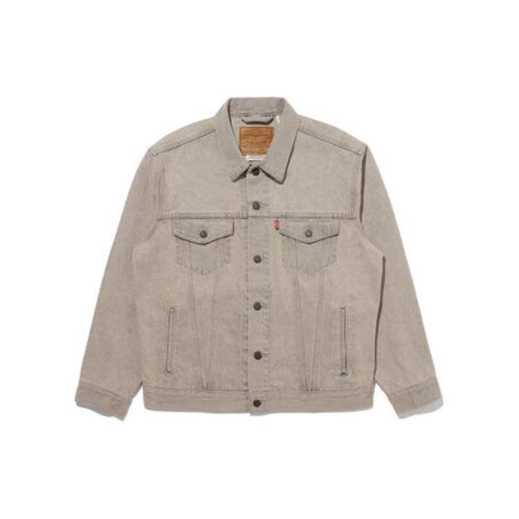 

Куртка Levis однотонная свободного кроя на пуговицах, мужская, коричневая A5782-0012 M