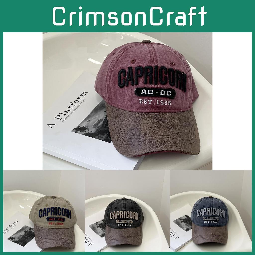 Cotton Casual Baseball Cap With Embroidery For Men And Women Spring And Summer Fashion