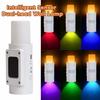 Rechargeable Intelligent Sensor Dual-head Wall Lamp Wireless Wall Lamp for 5V1500mAh Toilet