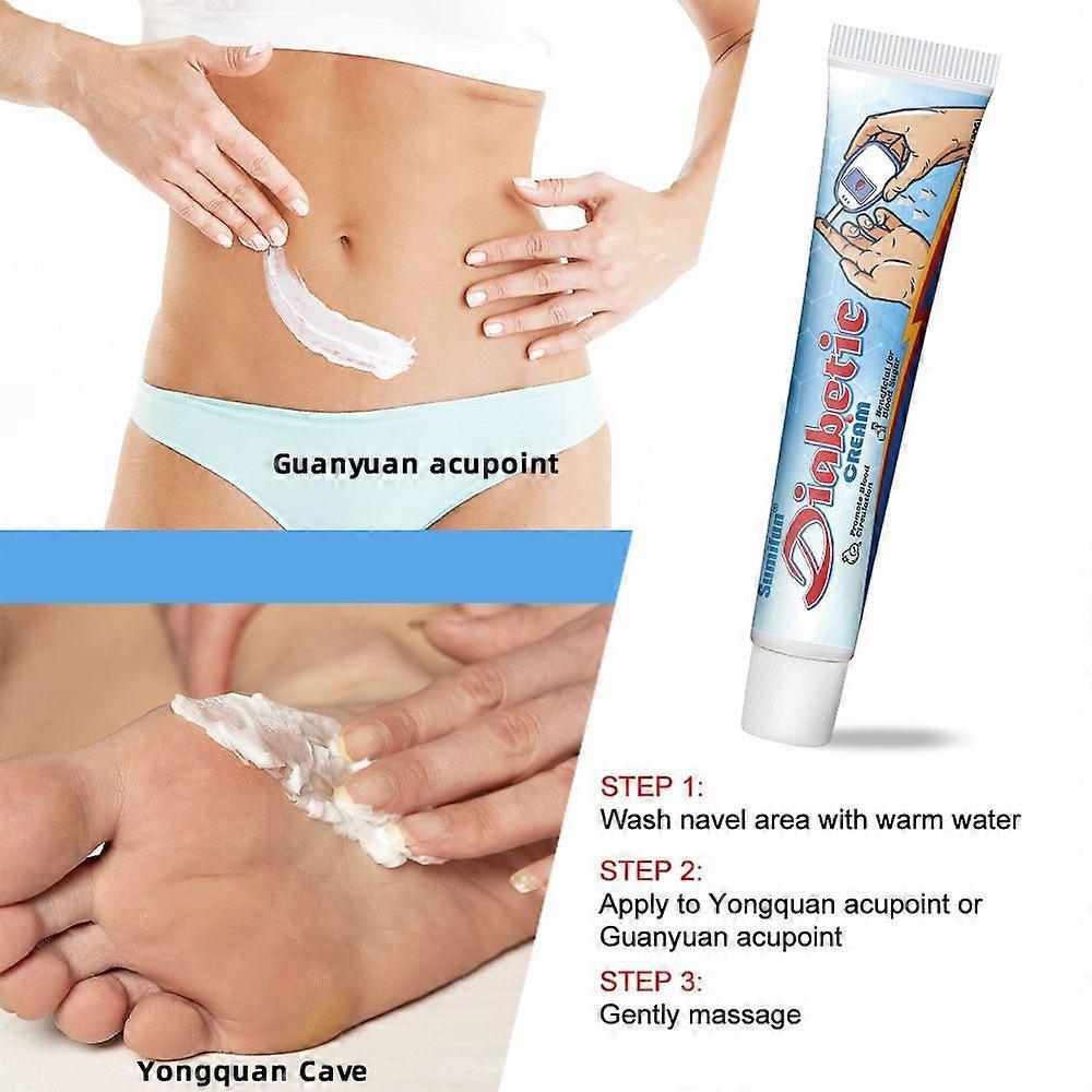 1-3x Diabetic Foot Cream Skin Relief FOOT Cream Natural Soothing Cream 20g
