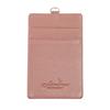 Card Holder with 2 Salmon F [Rizdays] Straps, Pink,