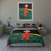Man Wearing Hat. Bedding Duvet Cover Sets Duvet Covers Pillowcases Gifts (1 * Duvet Cover 2 * Pillowcases, Without Duvet Insert)