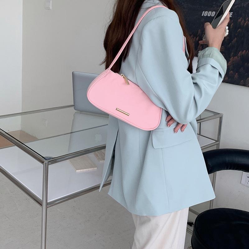 Summer Bags Underarm Bags for Women New Texture Niche Design Shoulder Bag Lightweight Nylon Cloth Bag