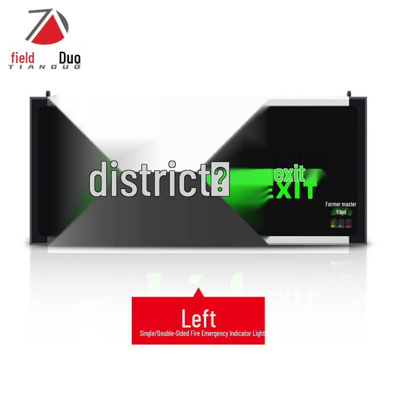 LED Emergency Exit Sign Light