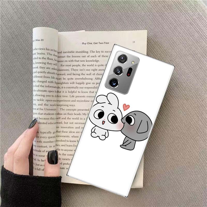 

Cute Cartoon K-Kkamang Phone Case for Samsung A17 A37 A57 A54 A14 A24 A34 A07 A04S A02S A12 A22 A32 A52S A16 A26 A36 A56 A72 Gal Samsung A56 5G