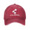 Cube Cycling Mtb Mountain Bike Denim Cap Casual Baseball Caps Adjustable Hat Summer Unisex Baseball Hats