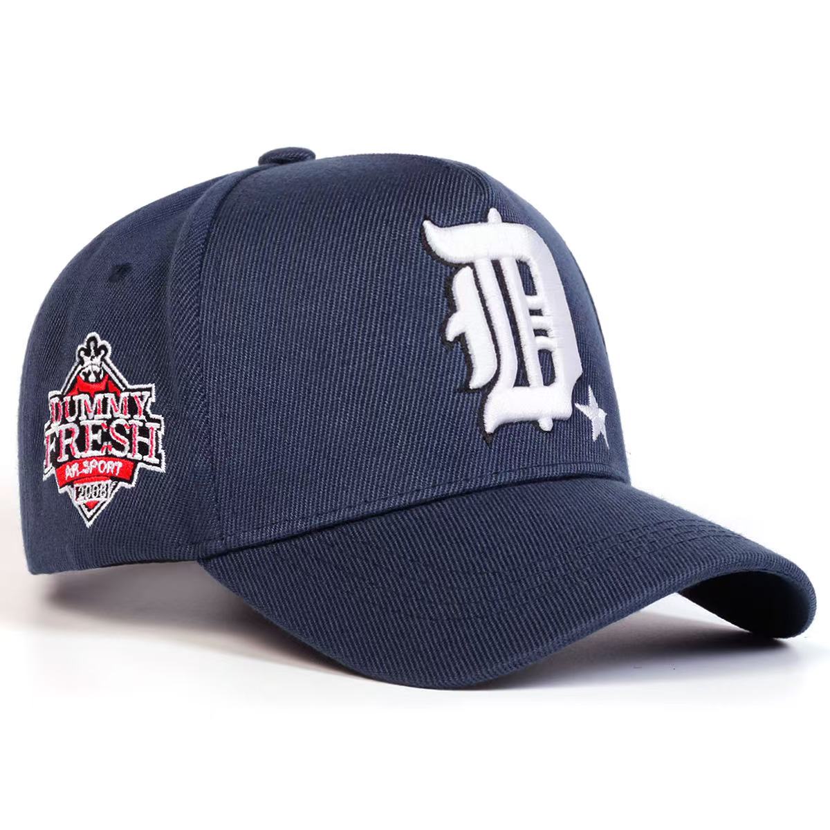 

Унисекс Кепки-бейсболки с вышивкой буквы D сбоку DUMMY FRESH Весна Осень Уличные Регулируемые Повседневные Шляпы Хип-хоп Шляпа Солнцезащитная Шляпа тёмно-синий