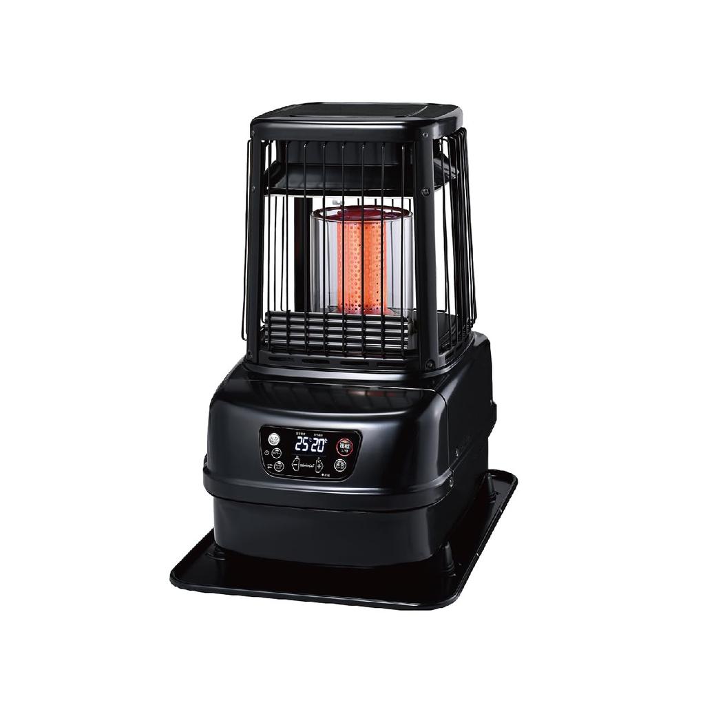 TOYOTOMI Power Heat PH-10(B) Black Large Oil Stove Commercial High Cafe Terrace Garage (Black 9.57kW-3.7kW)