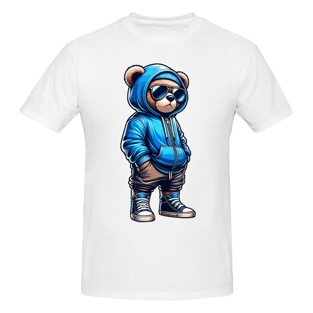 1 Piece Cool Funny 100 Cotton Tshirt Bearbrick Tees Tops For Unisex